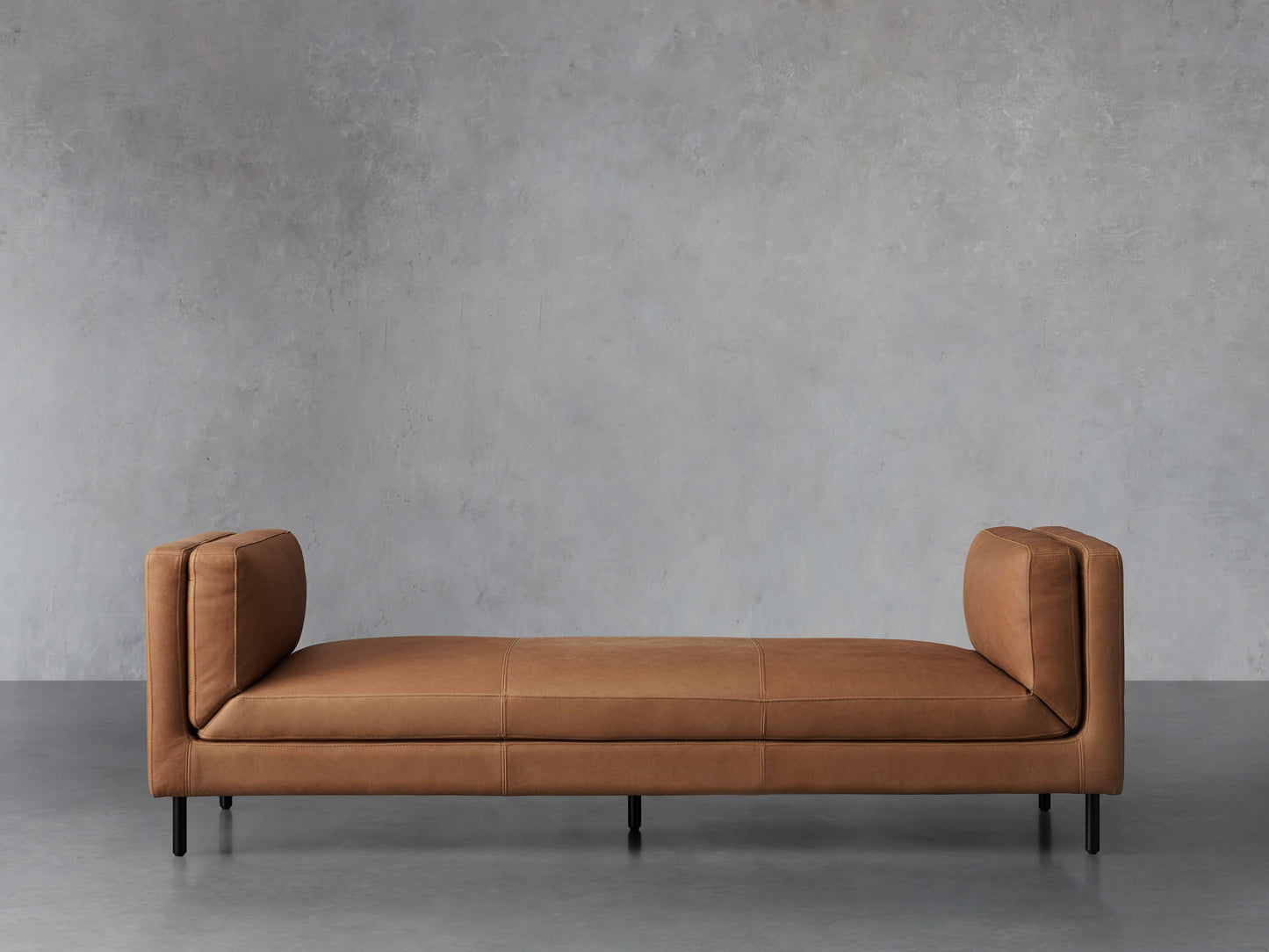 88" Malta Leather Daybed by Arhaus