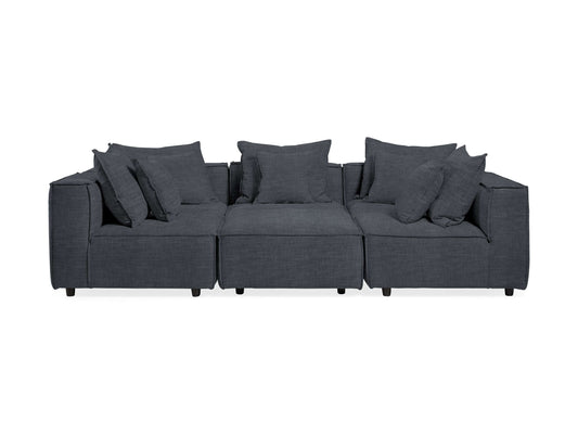 Coburn 6-Piece Pit Sectional by Arhaus (in Nomad Charcoal)