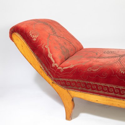 Biedermeier Chaise Lounge, 1820s