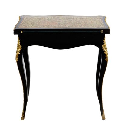 19th Century Boulle Style Card Table