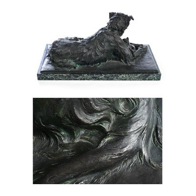 Bronze Sculpture 2 Friends by Charles Paillet