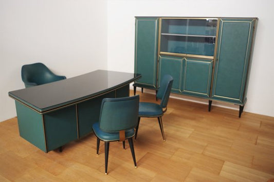 Office Set by Umberto Mascagnis, 1950s, Set of 5