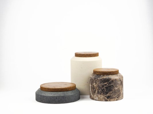 Racchiuso Containers by Gumdesign, Set of 3