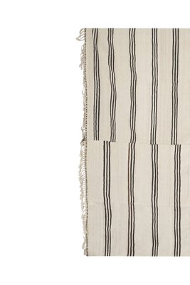Vintage Turkish Striped Kilim Rug